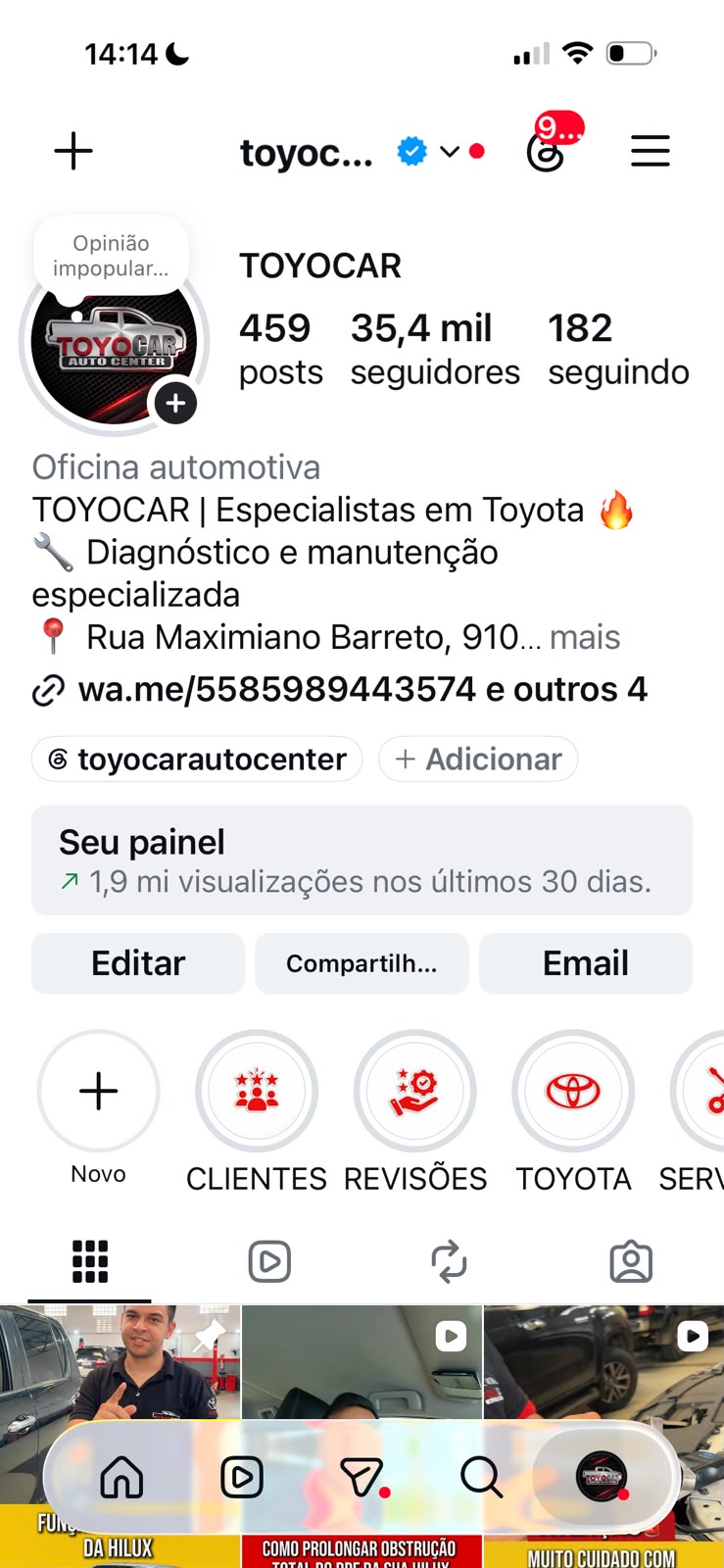 Após 1 mes e 15 dias com o método V2